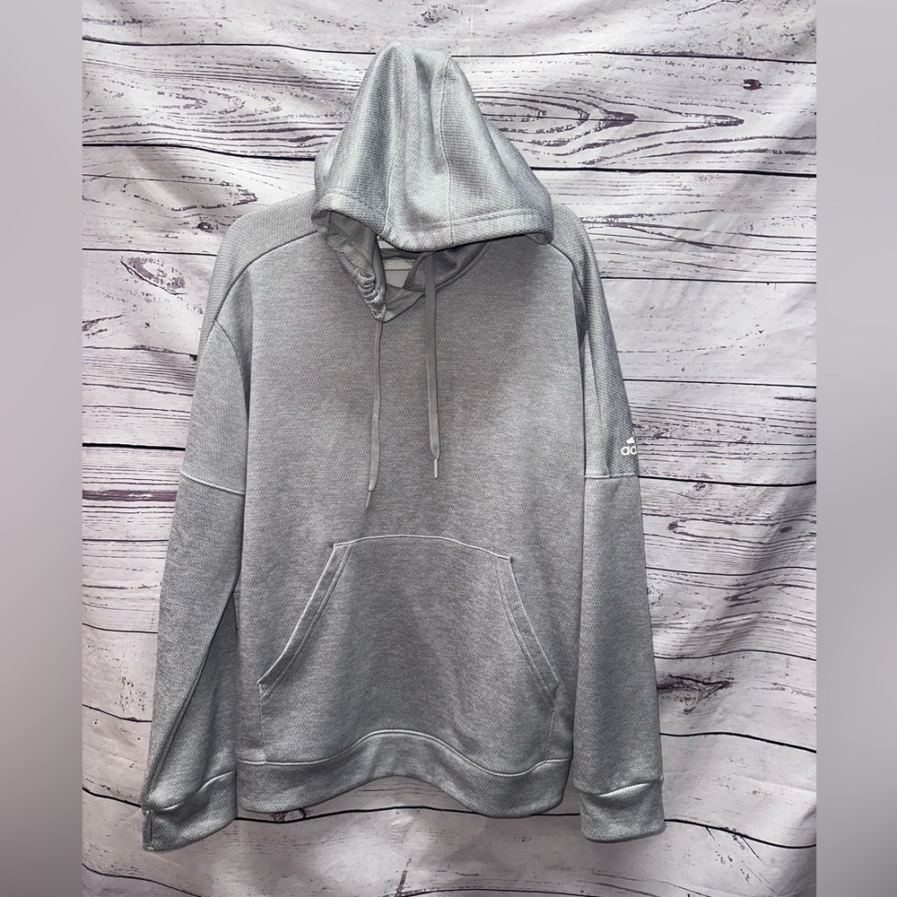 Adidas Grey Men's Hoodie Size XL